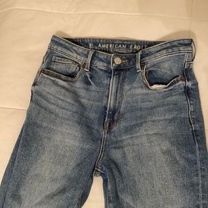 American Eagle mom jeans, size 2